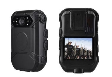 Police Wearable HD Body Camera 1080 P 140° Field View With Small Button
