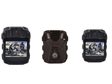 12 Mp Wifi Body Worn Camera , 64GB Police Wearable Camera GPS Supported