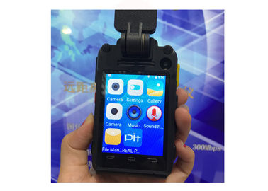 Android5.1 4G  WIFI  Bluetooth GPS  Police Body Worn Camera 140 Degree Wide Angle With 3600 Mah Battery