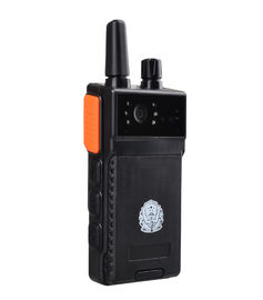 IR Night Vision Body Worn Camera , Multi Function Police Walkie Talkie 1080P