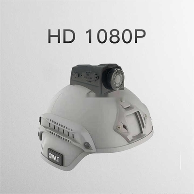 Professional Military Helmet Camera with 1920X1080 30P Video Coding Resolution and Wide Temperature Range