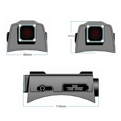 Support 16G/32G/64G/128G Law Enforcement Tactical Surveillance System -20 C To 60 C with 64GB TF Card