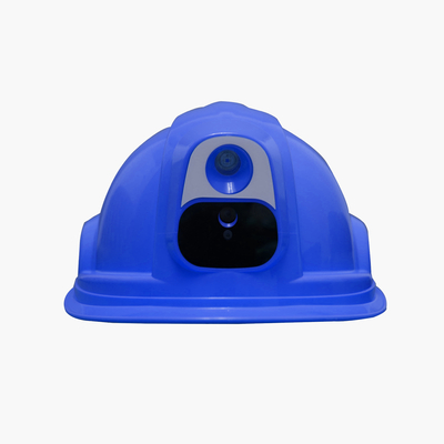 4G GPS Tracking Safety Helmet Camera with Wifi Function and 64GB Storage Capacity for Mining Workers in Management Software