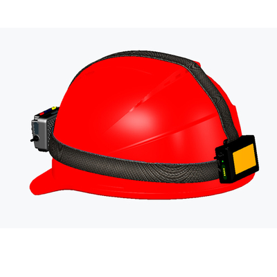 4G wifi GPS Live Streaming Hardhat AI Safety Helmet Camera with Support GPS Function and Focus Range 0.5 Meters Infinity