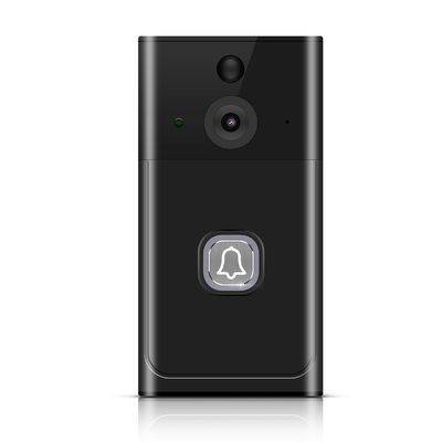 H.264 Coded Format and Night-vision Supported Wireless Video Doorbell Battery Included for Home Security