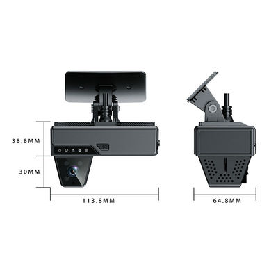 4G Face Recognition AI Dashcam ADAS DSM SOS GPS Advanced Driving Assistance System with H.264/H.265 Video Compression