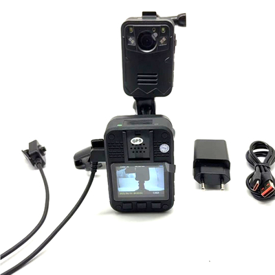 2 Inch GPS Personal Mini body worn camera with Dual Camera lens recording