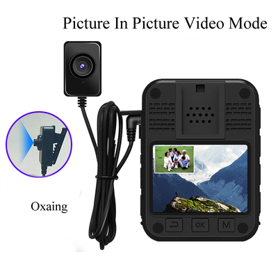 Mini Perosnal Bodycam with External Clip Picture in Picture Video Camera