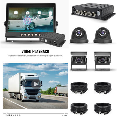8CH 4CH 4G GPS Advance Driving System with ADAS BSD DMS AI Vehicle MDVR Dashboard