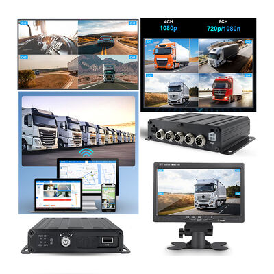 8CH 4CH 4G GPS ADAS DMS HDD DVR Kit AI MDVR Tracking System