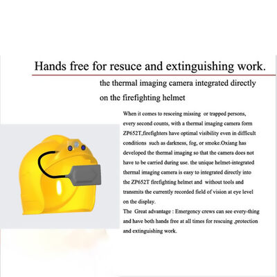 Thermal Imaging fire hardhat helmet Infrared camera