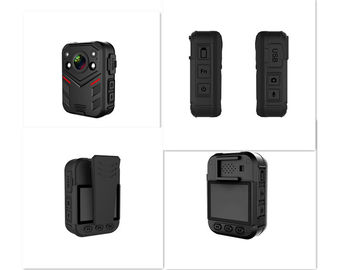 H.265 140 Degree Wide Angle IR Night Vision GPS 1080P 2''  Police Body Worn Camera