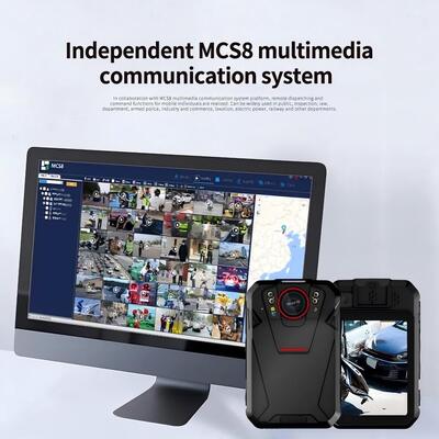 4G Wifi Bodycam Android System 2.4 Inch Touch Screen ONVIF RSTP