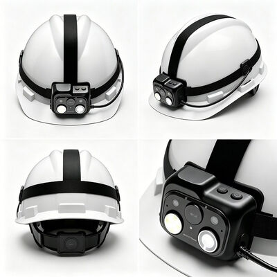 Industrial 4G Helmet Camera with WiFi RTSP Onvif Live Stream Monitoring