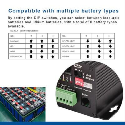 12V 30A 60A DC-DC Solar Battery Charger Cibus Modbus Canbus