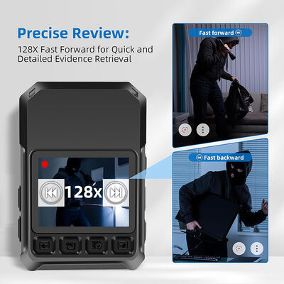 4G WiFi Security Guard Body Worn Camera Rtsp Rtpm Onvif