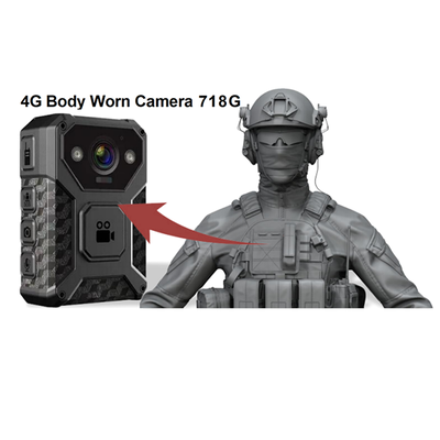 4G WiFi Security Guard Body Worn Camera Rtsp Rtpm Onvif