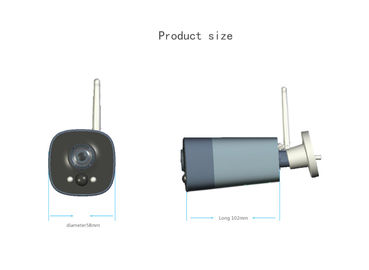Wifi Network 802.11b/G/N Night Vision Security Camera PIR Body Detection Wake Up