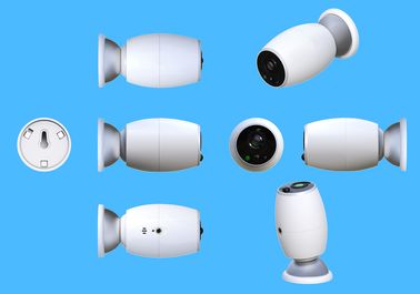 Surveillance Wifi Security Camera Rechargeable Battery 1080*720 Resolution