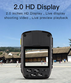 140 Degree WIFI Body Worn Camera / Record Video Security Pocket Police Camera Body Camera 4K 2K 1080P