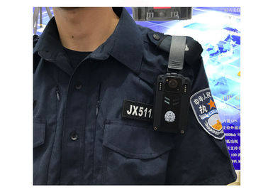 4G Police Body Worn Camera / 2.8 Inches Screen Waterproof IP66 Wifi Security Camera 140 Degrees Angle