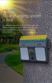 Surveillance Wifi Solar Camera With Detect Motion 1080P Pir Light Camera With Remove Control Supports Max 64GB Storage