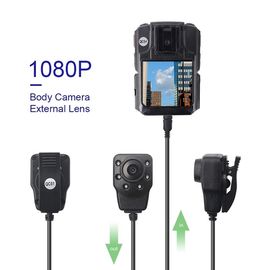 1296P Police Worn Cameras With Audio Video Photo Recording 2inch Display