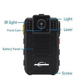 4G Android Police Should Wearing Video Body Pocket Camera Night Vision For Civilians
