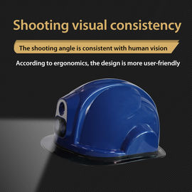 Face Recognize AI Thermal Imaging Helmet Camera Identity Verification