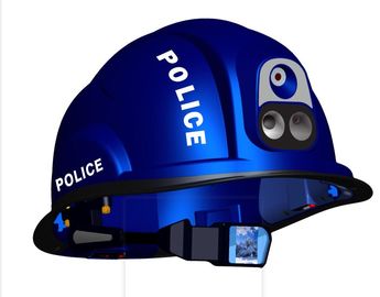Infrared Thermal Motorcycle 2.4 Inch Safety Helmet Camera