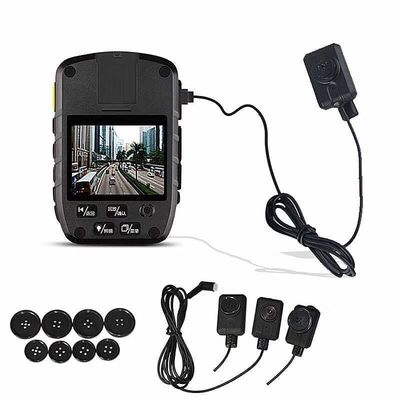 4K Police Worn Cameras high -Resolution Screen Water mark Protect