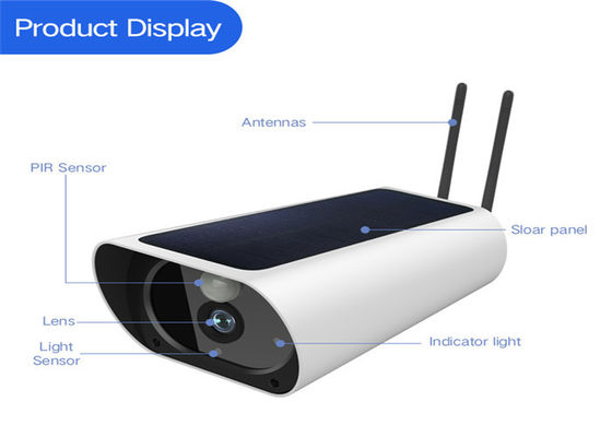 Wireless low power consumption camera IR Wifi solar waterproof camera with PIR function outdoor camera