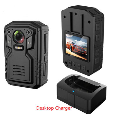 4G 3G WIFI Police Body Cameras With 1080P 2 Way Audio Night Version