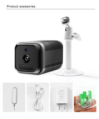0.75W 6200MAh 4G Wifi Security Camera 1920x1080 CMOS Wifi CCTV Camera