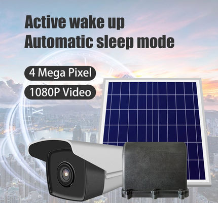 MTK6739 Android 7.0 4G Wifi Security Camera 12W For Electric Power Pylon