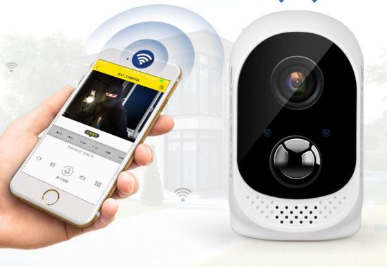 Wifi camera for indoor and outdoor built in 13600mAh battery Standby 365days