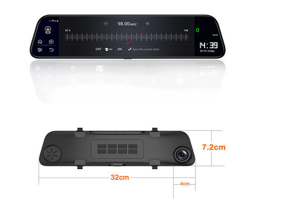 Dual Dash Camera 4G ADAS 12.0" Touch Screen With Reverse Parking View DVR Car Camera