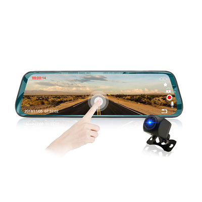 10 Inch Touch Streaming Rear View Mirror Car Dash Camera 1080P