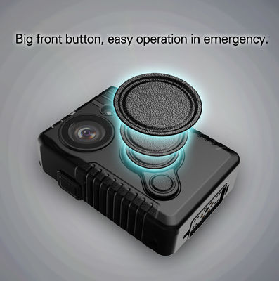 CMOS Sensor 2.4G 5G Police Worn Cameras Bluetooth 4.1