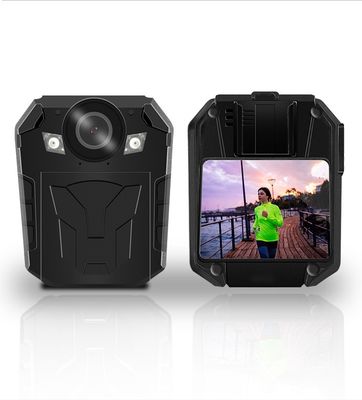 Replaceable 2100mAh GPS Body Camera 1080P Wireless 16MP