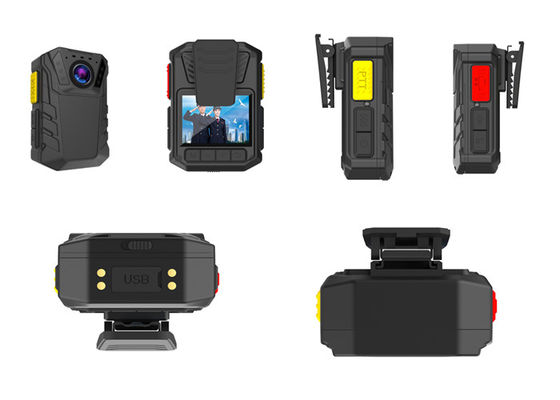 FCC 4G SIM Ambarella H22 Police Worn Cameras 2800mAh WCDMA