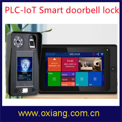Android 8.1 1080P PLC IoT Smart Doorbell Lock Real Time Audio 1.6GHz