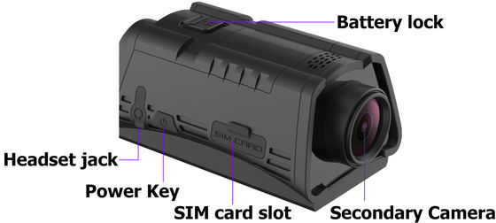 3600mAh 4MP JPEG Dual Recording Camera MTK6739 Live Streaming Camera