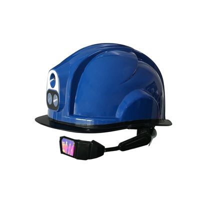 Home 4G Smart Temperature measuring helmet camera with Android 7.1Bluetooth4.0 GPS