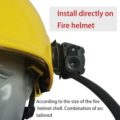 Safety 4G Fir Helmet Camera Multi-Gas Detection Wifi GPS Video Recording Led Light