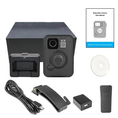 H.264 MP4 MPEG4 CMOS Police Worn Cameras Waterproof IP67 0.91" LCD