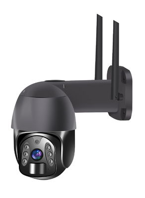 Outdoor WIFI PIR Solar Panel Dome PTZ Security Camera H265 Tuya HD