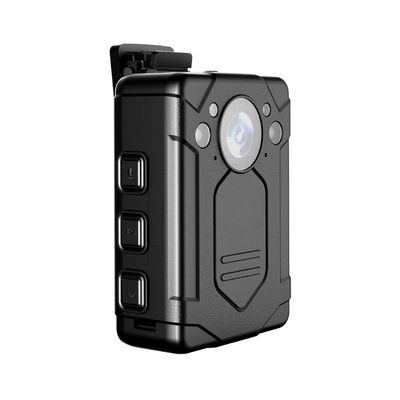IP65 2 Inch LCD Police Worn Cameras 1080P 128G MOV With Audio Recording