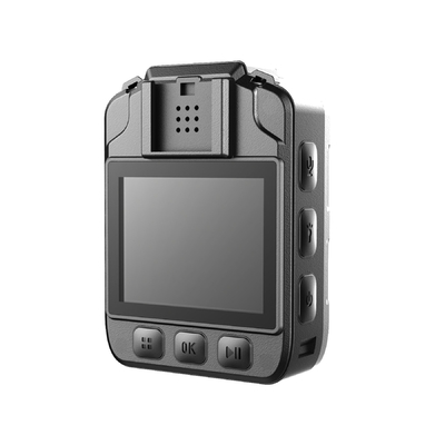 2500mAh Waterproof Body Camera 2in LCD Lithium Polymer Battery