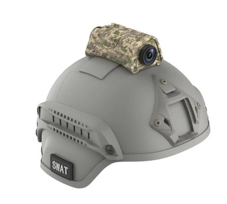 4G Wifi GPS Tactical Helmet Camera Live Streaming Troops BT4.0 3600mA